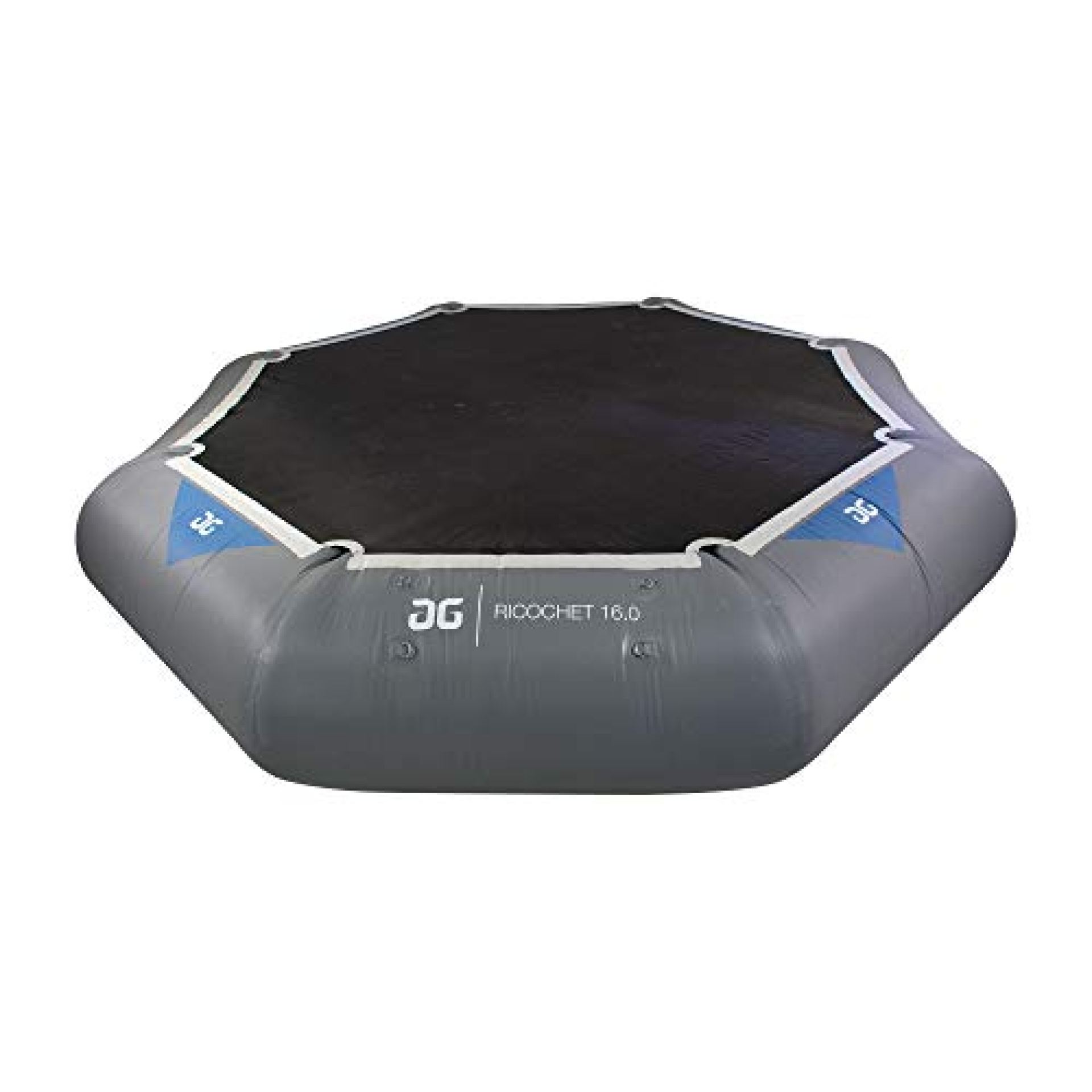 AQUAGLIDE Ricochet Bouncer 16.0 Inflatable Trampoline with C-Deck, 16′, multicolor AQUAGLIDE Ricochet Bouncer 16.0 Inflatable Trampoline with C-Deck, 16′, multicolor