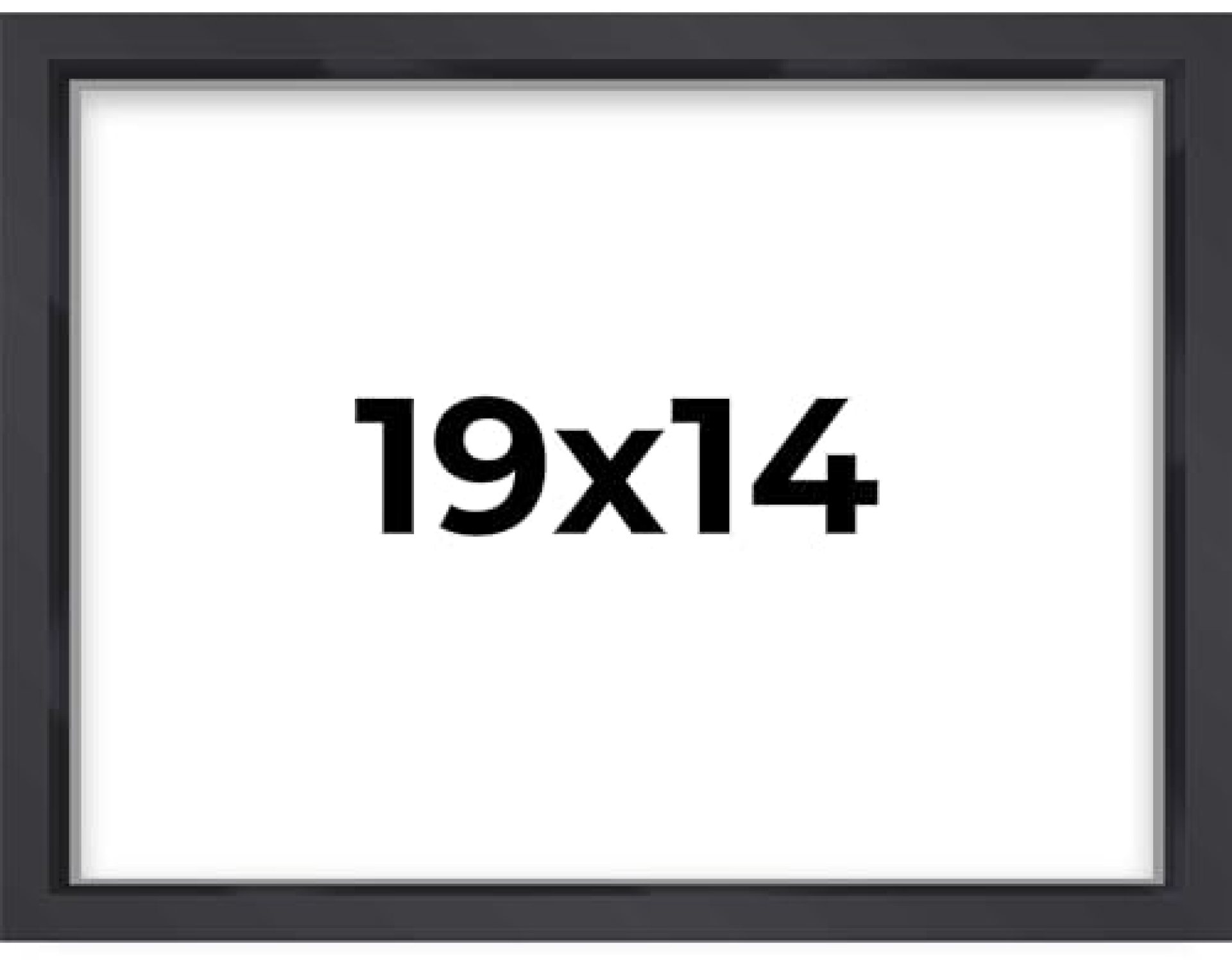 14×19 Shadow Box Frame Contemporary Black | 1″ Depth of Usable Space| Interior Size 14×19 or 19×14 14×19 Shadow Box Frame Contemporary Black | 1″ Depth of Usable Space| Interior Size 14×19 or 19×14