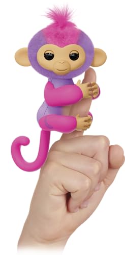 Lansay – FINGERLINGS – Charli – Small Interactive Monkey Pink/Purple – Electronic Plush Toy for Lansay – FINGERLINGS – Charli – Small Interactive Monkey Pink/Purple – Electronic Plush Toy for