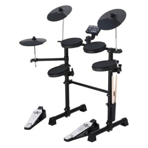 Labymos Electric Drum Set 8 Piece Electronic Drum Kit for Adult Beginner with 144 Sounds Hi-Hat