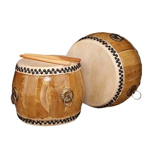 KAFELE Delicate Cowhide Drums Hand Clap Snare Drums Flat Drums Sichuan Drums Percussion Instruments