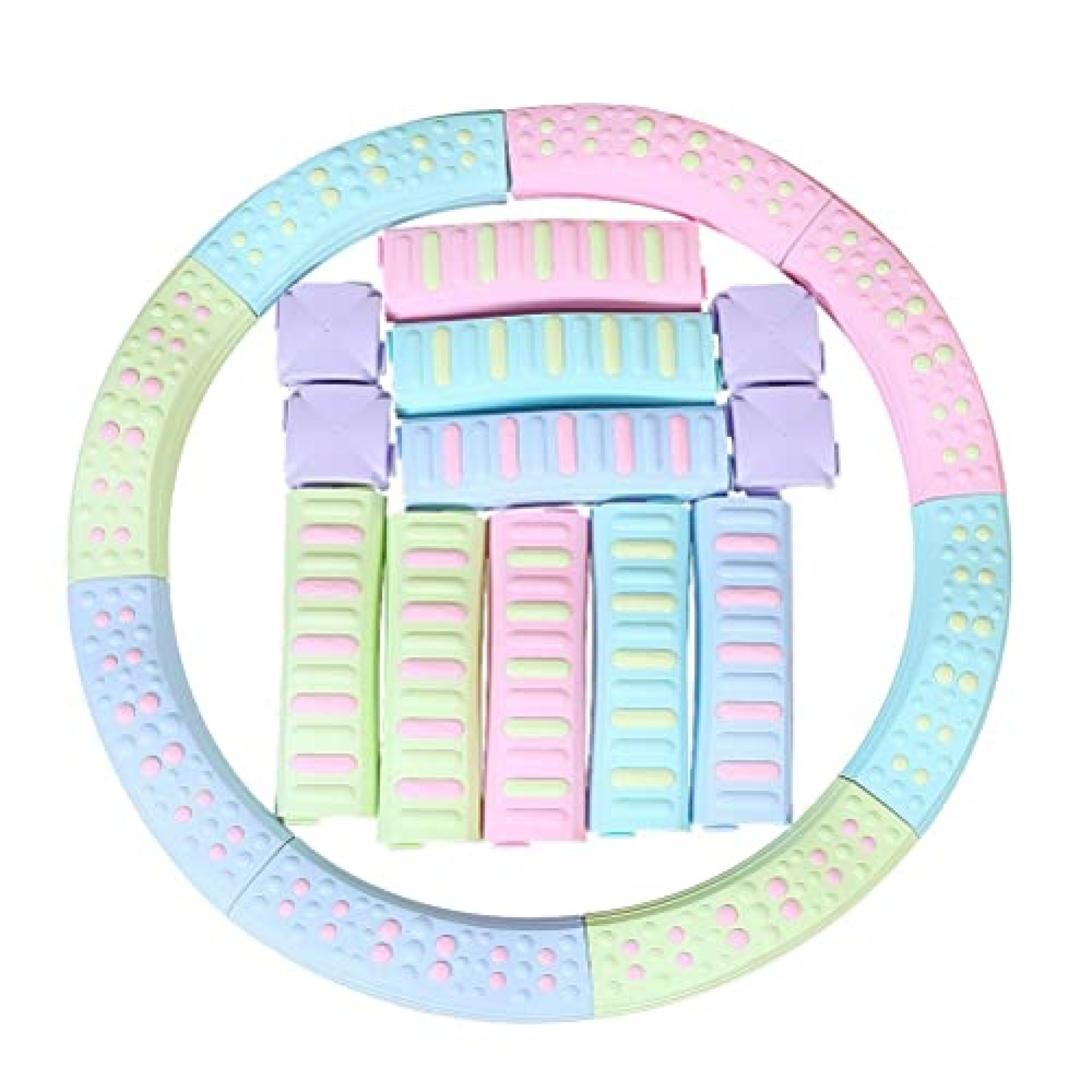 20 PCS Balance Stepping Stones For Kids, kids Indoor And Outdoor Obstacle Course Game Toy With 20 PCS Balance Stepping Stones For Kids, kids Indoor And Outdoor Obstacle Course Game Toy With