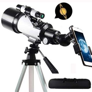 Kids Telescope for Adults Astronomy Beginners,400mm Focal Length 120X MagnificationScope Refractor
