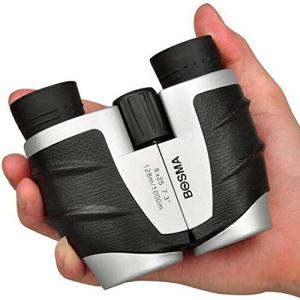 Little Paul 8×25 Binoculars for Adult, HD FMC and BAK4 Prisms Mini Telescope Portable Concert
