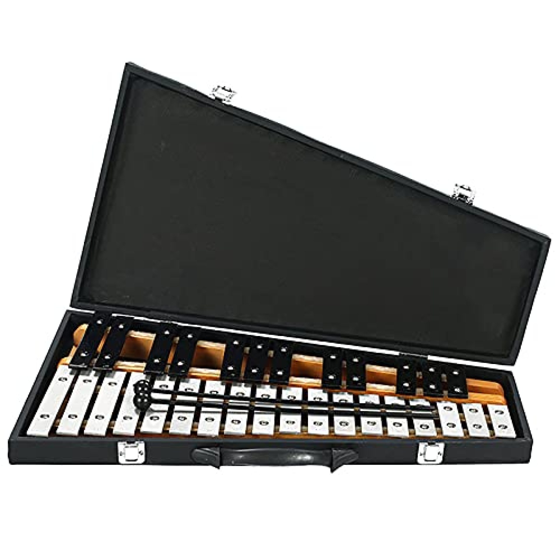 ZJDYDY 25/30 Note Wooden Glockenspiel Xylophone, for Adults & Kids – Includes 2 Wooden Beaters and ZJDYDY 25/30 Note Wooden Glockenspiel Xylophone, for Adults & Kids – Includes 2 Wooden Beaters and