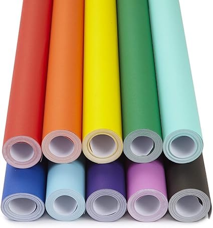 3 Ace Crafts Pack of 10 – Poster Paper Display Pack Roll 10m – Ideal for Wrapping, Packing, Floor 3 Ace Crafts Pack of 10 – Poster Paper Display Pack Roll 10m – Ideal for Wrapping, Packing, Floor