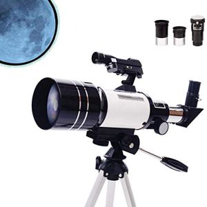 Kids Telescope for Astronomy Beginners, Portable 70Mm RefractorTelescope for Camping – Great for