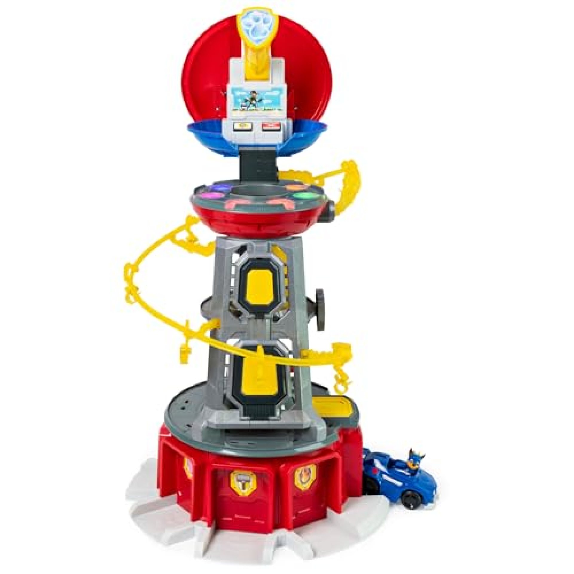 Paw Patrol, Mighty Pups Super Paws Lookout Tower Playset with Lights and Sounds, for Ages 3 and Up Paw Patrol, Mighty Pups Super Paws Lookout Tower Playset with Lights and Sounds, for Ages 3 and Up