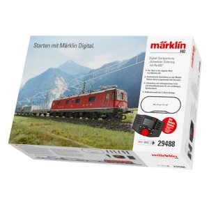 Märklin 29488 Digital Starter Pack “Swiss Freight Train with Electric Locomotive Re 620”, Gauge H0