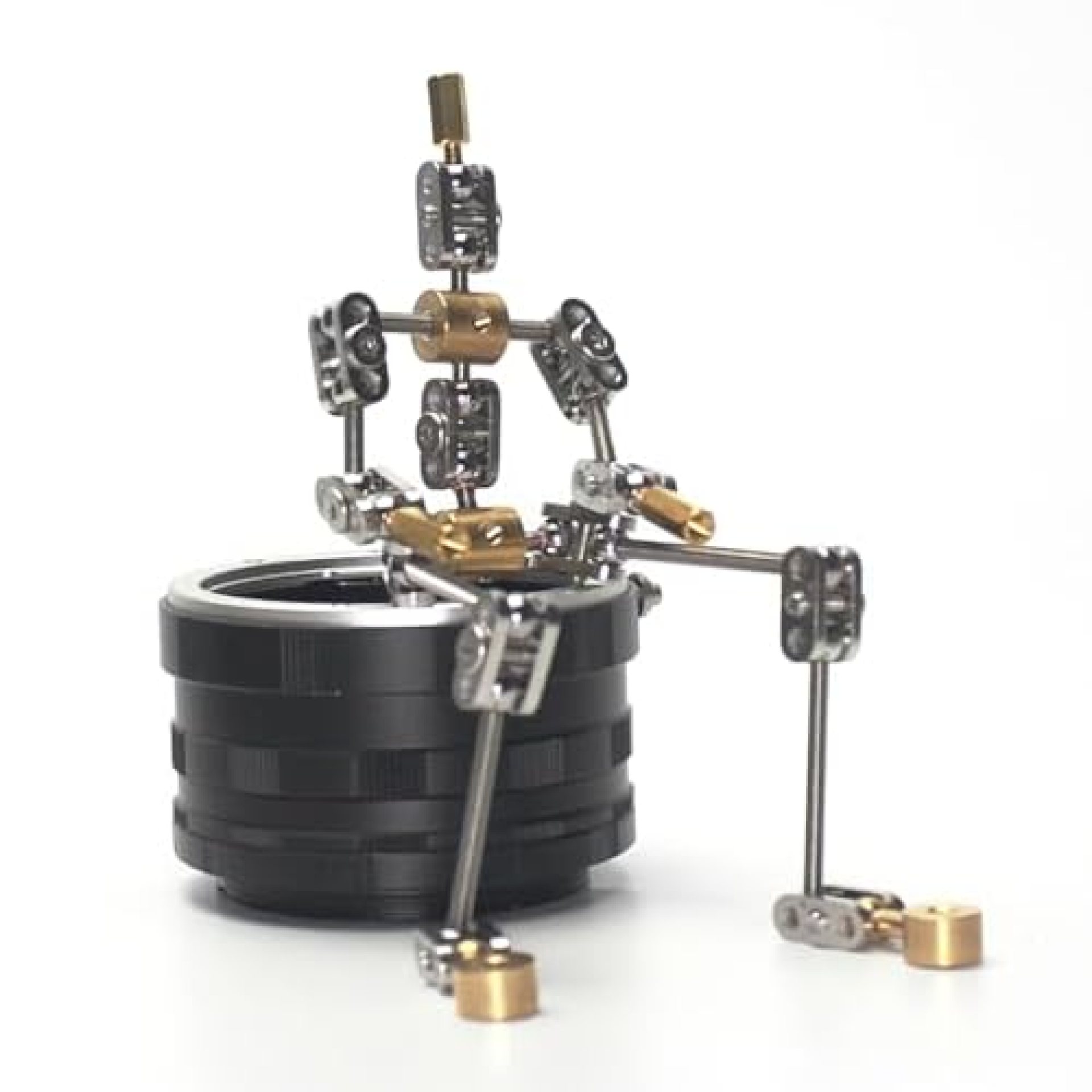 UGNJRMTA Stop Motion Animation Character Skeleton, Stainless Steel Movie Animation Puppet,Metal UGNJRMTA Stop Motion Animation Character Skeleton, Stainless Steel Movie Animation Puppet,Metal