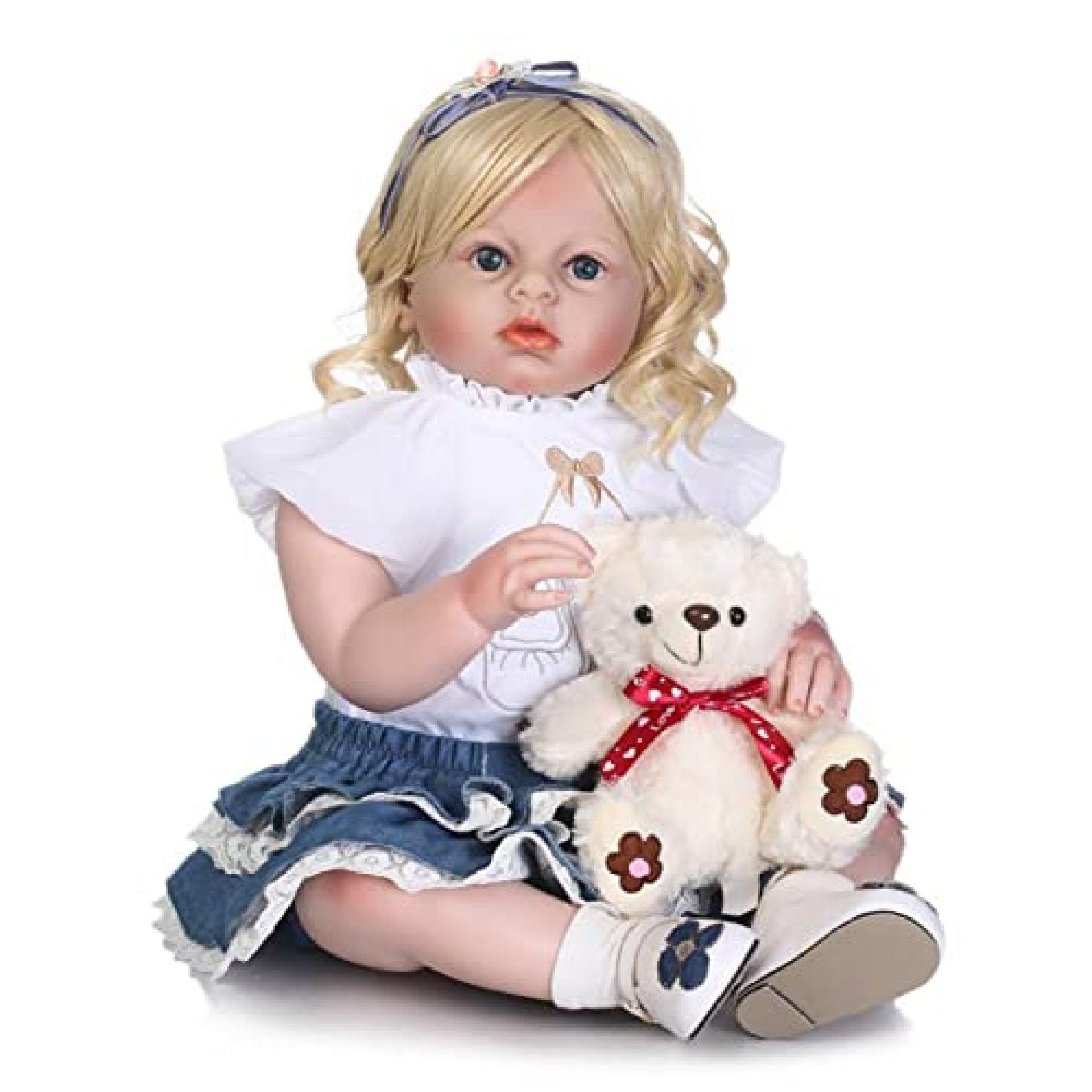 HAMIMI Reborn Baby Dolls Soft Vinyl Lifelike 70 cm 28 Inch Toddlers Dolls Cotton Body Like Real Baby HAMIMI Reborn Baby Dolls Soft Vinyl Lifelike 70 cm 28 Inch Toddlers Dolls Cotton Body Like Real Baby