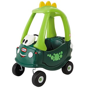 Litte Tikes 174100E3 Little Tikes Cosy Coupe Dino Push Kids Play Car with Functional Doors,