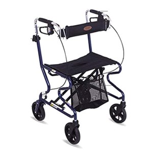 Multi-Function Shopping Trolleys,Kitchen Storage Utility-Carts Folding Four-Wheel with Padded