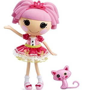 Lalaloopsy 576860EUc Jewel Sparkles With Pet Persian Cat 33 Cm Princess Doll With Changeable Pink
