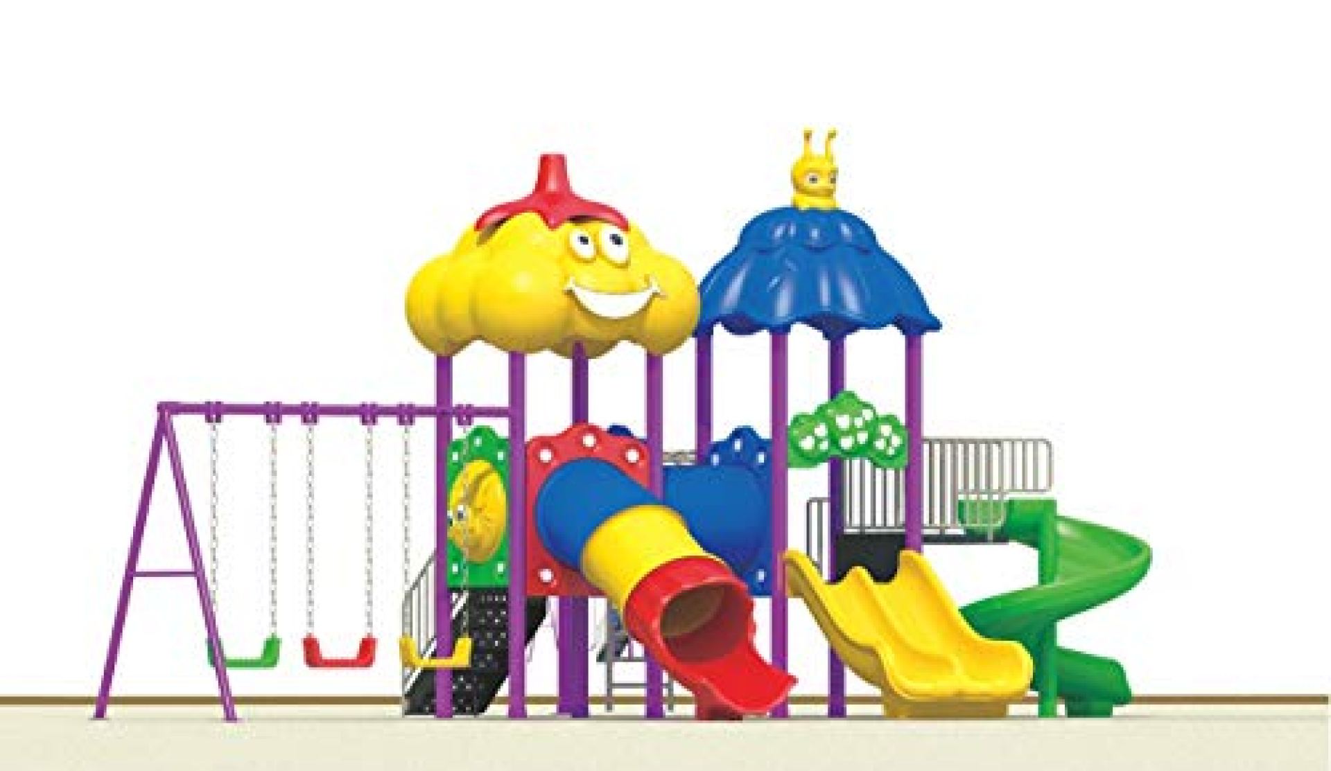 RBWTOYS Kids’ Swing, Slides, Monkey Bar, Tunnel And Tube Slide Play Toys Set – 600x500x340cm RBWTOYS Kids’ Swing, Slides, Monkey Bar, Tunnel And Tube Slide Play Toys Set – 600x500x340cm