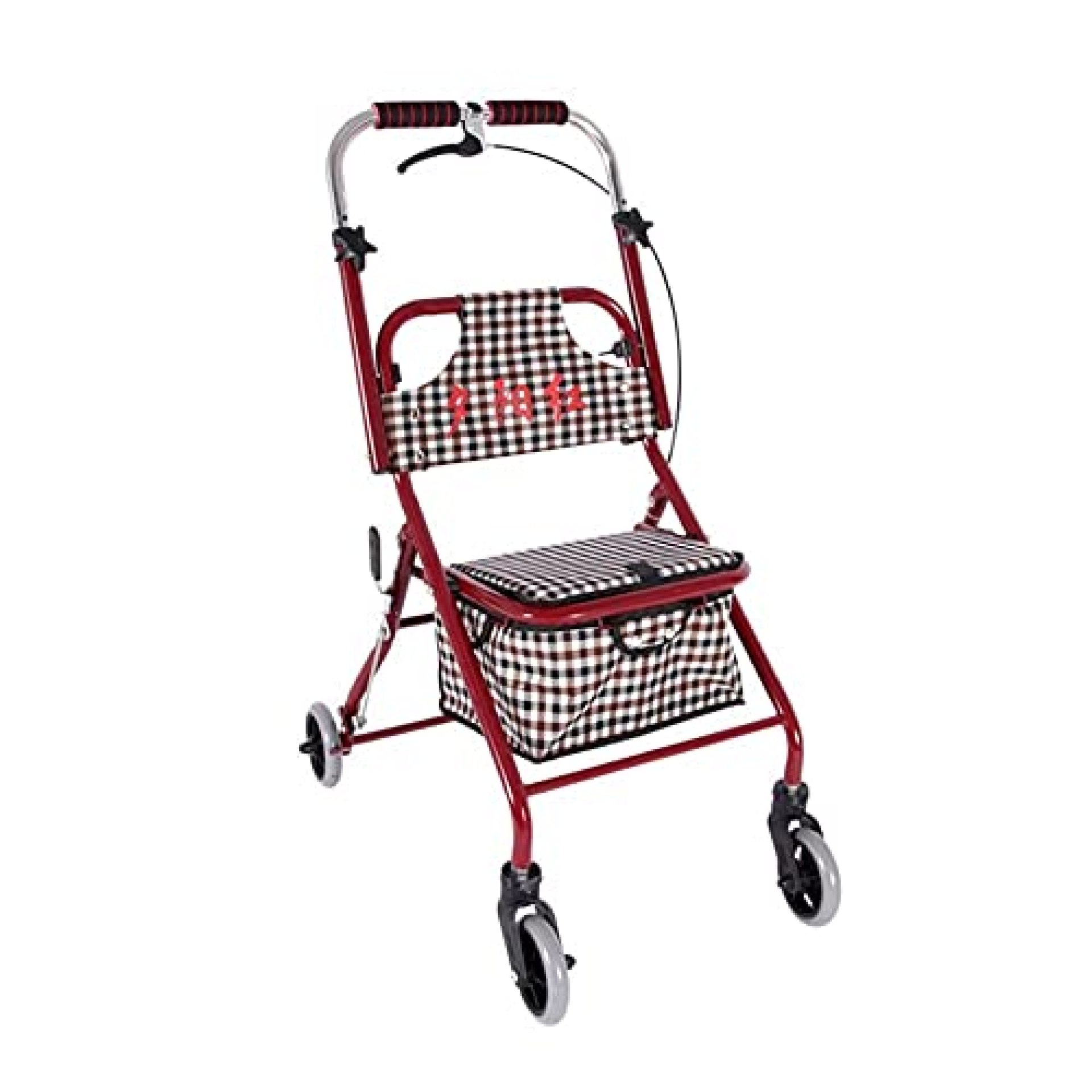 MYIME Walker For Seniors Rollator Shopping trolley, four-wheeled walker with seat, MYIME Walker For Seniors Rollator Shopping trolley, four-wheeled walker with seat,
