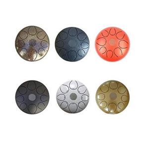 JTKDL Steel Tongue Drum, Mini Handpan Tongue Tank Drum Percussion with Mallets and Carrying Bag for
