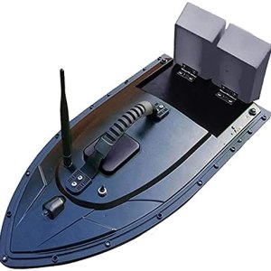 KIZQYN Off-Road RC Trucks RC Boat Intelligent Bait Ship Double-Layer Warehouse Nesting 1.5Kg Loading