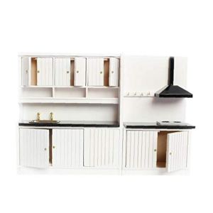 1PC Dollhouse Accessory Wooden Funiture Set Kitchen Miniature Kid Birthday Gift Room Decor