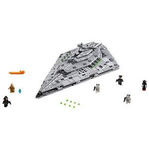 LEGO Star Wars Episode Viii First Order Star Destroyer 75190 Building Kit One Size Multicolor