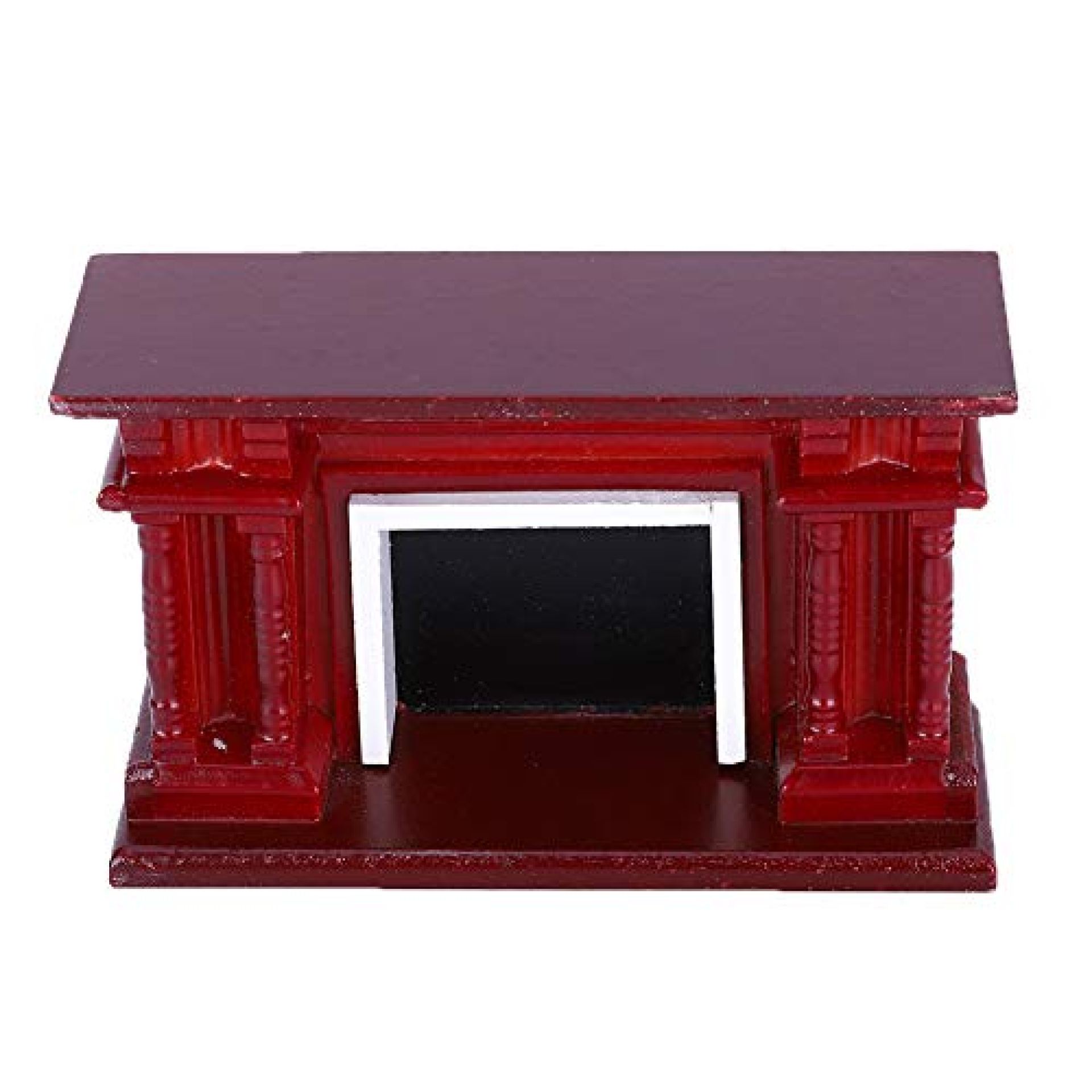 1:12 Dollhouse Furniture Set, Dollhouse Miniature Wooden Vintage Fireplace Dollhouse Accessories 1:12 Dollhouse Furniture Set, Dollhouse Miniature Wooden Vintage Fireplace Dollhouse Accessories