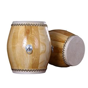 KAFELE Diameter 21Cm And Height 33Cm Treble Drums Small Cowhide Drums Tsubaki Drum Cavity Contains