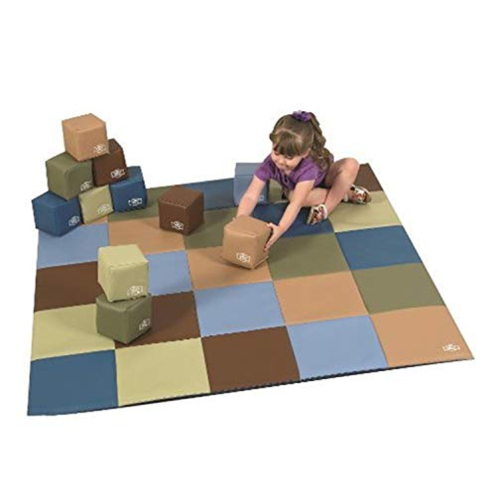 Children’s Factory Patchwork Activity Mat & Large Foam-Blocks-, Set of 12-Blocks-, Floor Mat for Children’s Factory Patchwork Activity Mat & Large Foam-Blocks-, Set of 12-Blocks-, Floor Mat for