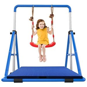 MOSHUO Kids Gymnastics Bars Adjustable Folding Home Sports Training Equipment Junior Training Bar