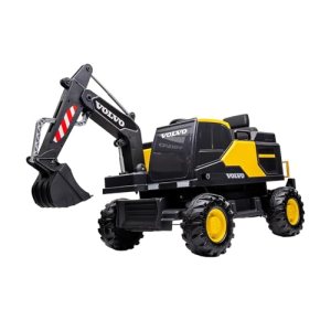 Lovely Baby Power Ride on Volvo Excavator for Kids, LB 777EL, Battery Operated Sit & Drive, Single