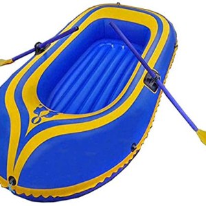 KOHARA Inflatable Boat with Oars for Kids Inflatable Rafts for Adults Heavy Duty Inflatable Sport