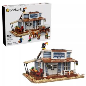 LEGO 910031 Wild West General Store Building Kit – 1,906 Pieces – Detailed 19th Century Mining Town