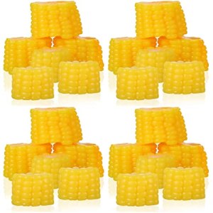 24 pcs Bait Embellishment Corns Cut Garden Corn Toys Play Photo Display Food Harvest Restaurant