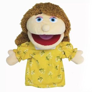 LOMTRATS Family Hand Puppets for Kids, Includes Grandpa, Grandma, Dad, Mum, Daughter, Son with