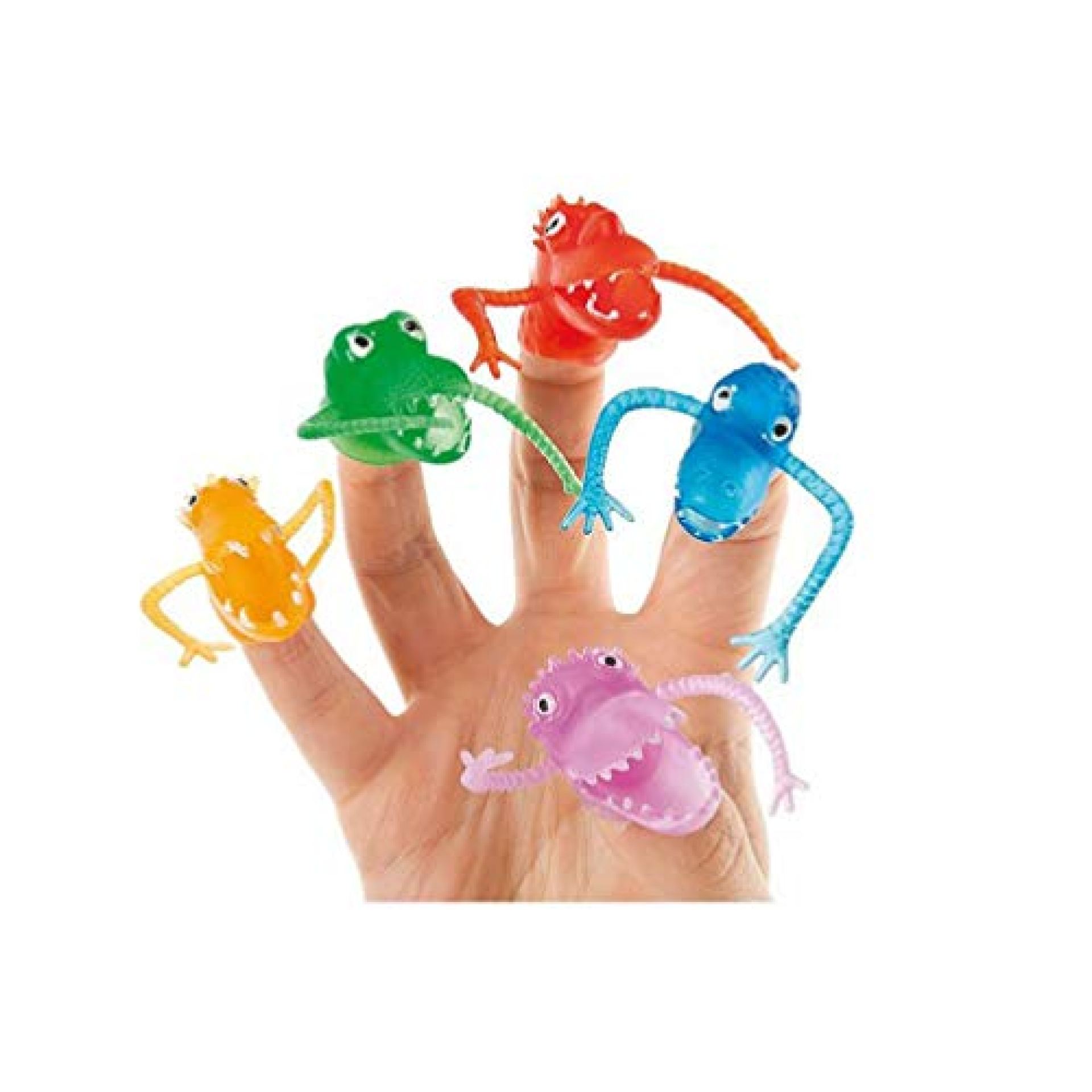 Finger Puppets Toys: 10PCS Cool Creepy Animals Finger for Kids, Great Party Favors Fun Toy Finger Puppets Toys: 10PCS Cool Creepy Animals Finger for Kids, Great Party Favors Fun Toy