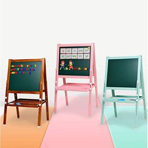 JTKDL Painting Board Jigsaw Puzzle Children’s Drawing Board Small Blackboard Bracket Teaching Board