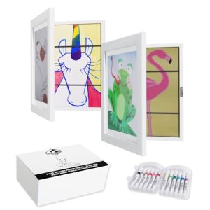 Kids Art Frame 2 Pack – Changeable Childrens Art Display for Craft, Artwork, Pictures, Paintings,