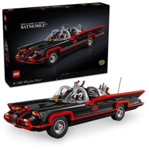 LEGO DC Batman: The Classic TV Series Batmobile, DC Collectible Car, Building Set Inspired by The