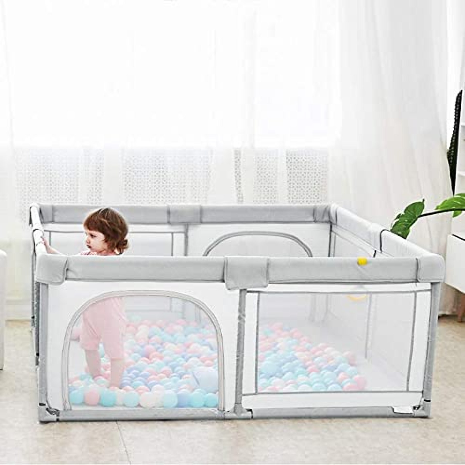 Protection Baby Play Pen Kids Safety Activity Center Baby Crawl Toddler Playpen With Breathable Mesh Protection Baby Play Pen Kids Safety Activity Center Baby Crawl Toddler Playpen With Breathable Mesh