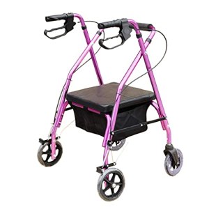 Multi-Function Shopping Trolleys,Kitchen Storage Utility-Carts Older Shopping Cart S, Four-Wheeled