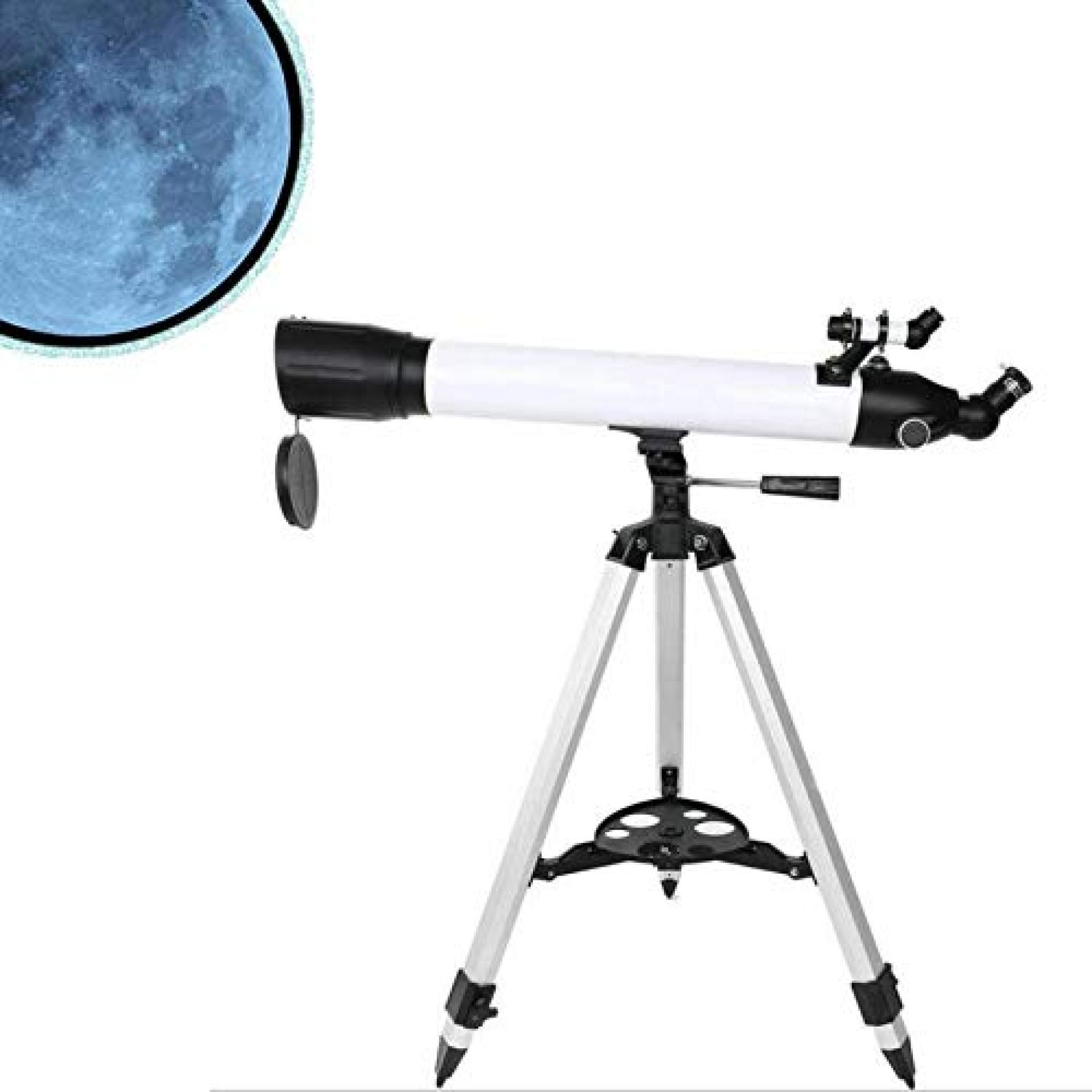 Telescope 60EQ Refractor Telescope Scope, 60Mm Aperture and 700Mm Focal Length, Good Partner to View Telescope 60EQ Refractor Telescope Scope, 60Mm Aperture and 700Mm Focal Length, Good Partner to View