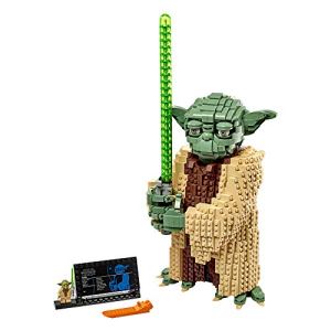 LEGO Star Wars: Attack of the Clones Yoda 75255 Yoda Building Model and Collectible Minifigure with