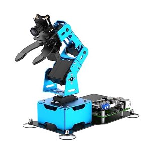 LewanSoul Robotic Arm for Raspberry 5 4B Robot Kit Open Source Programming AI Vision 5DOF/Axis Robot
