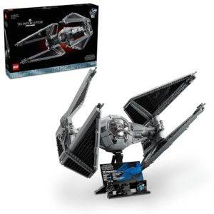 LEGO Star Wars TIE Interceptor UCS Vehicle Building Set, Model Kit for Adults to Build, with Pilot