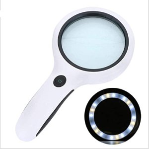 LED Floor Standing Magnifying Lamp Magnifying Glass Lamp With Rolling Floor Stand Magnifier Floor