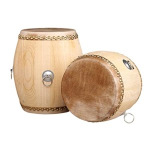 KAFELE Ethnic Folk Percussion Instruments Cowhide Snare Drums Tang Drums Tall And Short Rhythmic