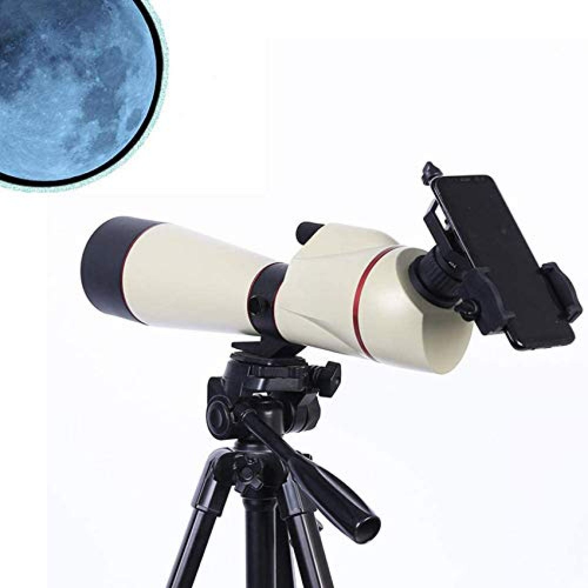 Telescope for Kids and Beginners, 80MmRefractor Telescope for Astronomy, for Moon Viewing Bird Telescope for Kids and Beginners, 80MmRefractor Telescope for Astronomy, for Moon Viewing Bird
