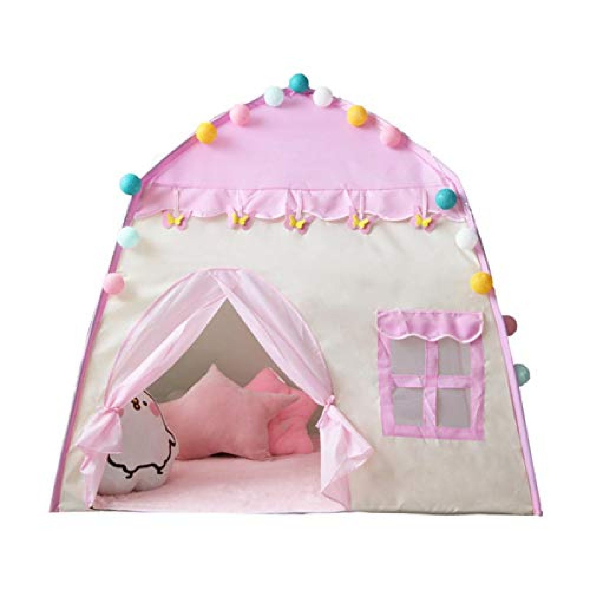 | Kids Play Tent Girls Toys Princess Castle Play Tent Kids Playhouse with Star Lights Gift for | Kids Play Tent Girls Toys Princess Castle Play Tent Kids Playhouse with Star Lights Gift for