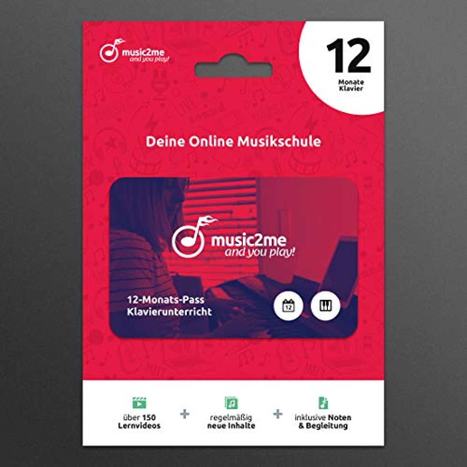 Music2me. de Learn Piano – Online Piano Lessons for Beginners and Advanced Users (12 Months) Music2me. de Learn Piano – Online Piano Lessons for Beginners and Advanced Users (12 Months)