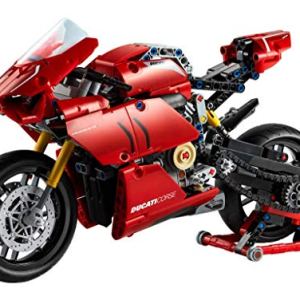 LEGO Technic: Ducati Panigale V4 R 42107 (646 Pieces) 2020 with Valinor Frustration-Free Packaging