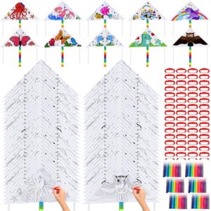 Libima DIY Kites for Kids Bulk Kite Making Kit Bulk Kite String Bulk Large Kites for Adults Giant
